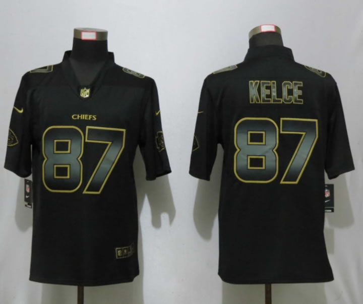 Nike Chiefs 87 Travis Kelce Black Gold Vapor Untouchable Limited Jersey,We sell and wholesale Nike Chiefs 87 Travis Kelce Black Gold Vapor Untouchable Limited Jersey on line form chian!